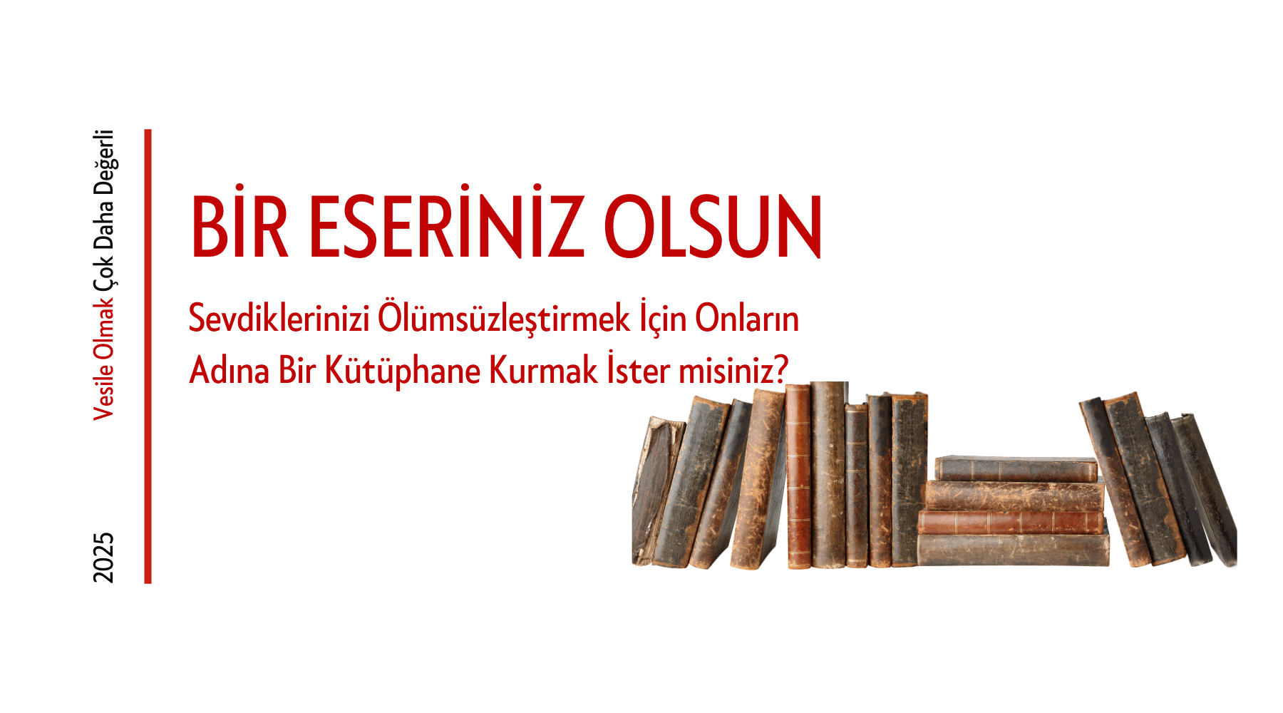 kütüphane bağışı kitap bağışı